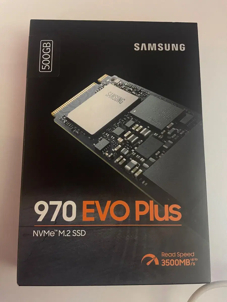 삼성 970 evo plus ssd 500GB 팝니다.